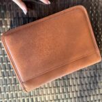 Vintage Coach British Tan Zip Around Organizer Large Planner 5223🌺🩷 - Image 2