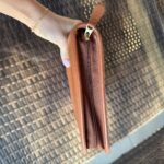 Vintage Coach British Tan Zip Around Organizer Large Planner 5223🌺🩷 - Image 6