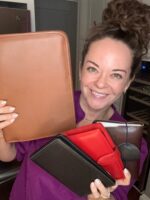 Vintage Coach British Tan Zip Around Organizer Large Planner 5223🌺🩷 - Image 16