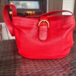 Vintage Coach Soho Red Eldridge Hobo 4166🍒❤️‍🔥