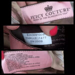 Juicy Couture Y2K Pink! Scottie Dog Daydreamer Velour Vintage Tote Bag💜🍇 - Image 5