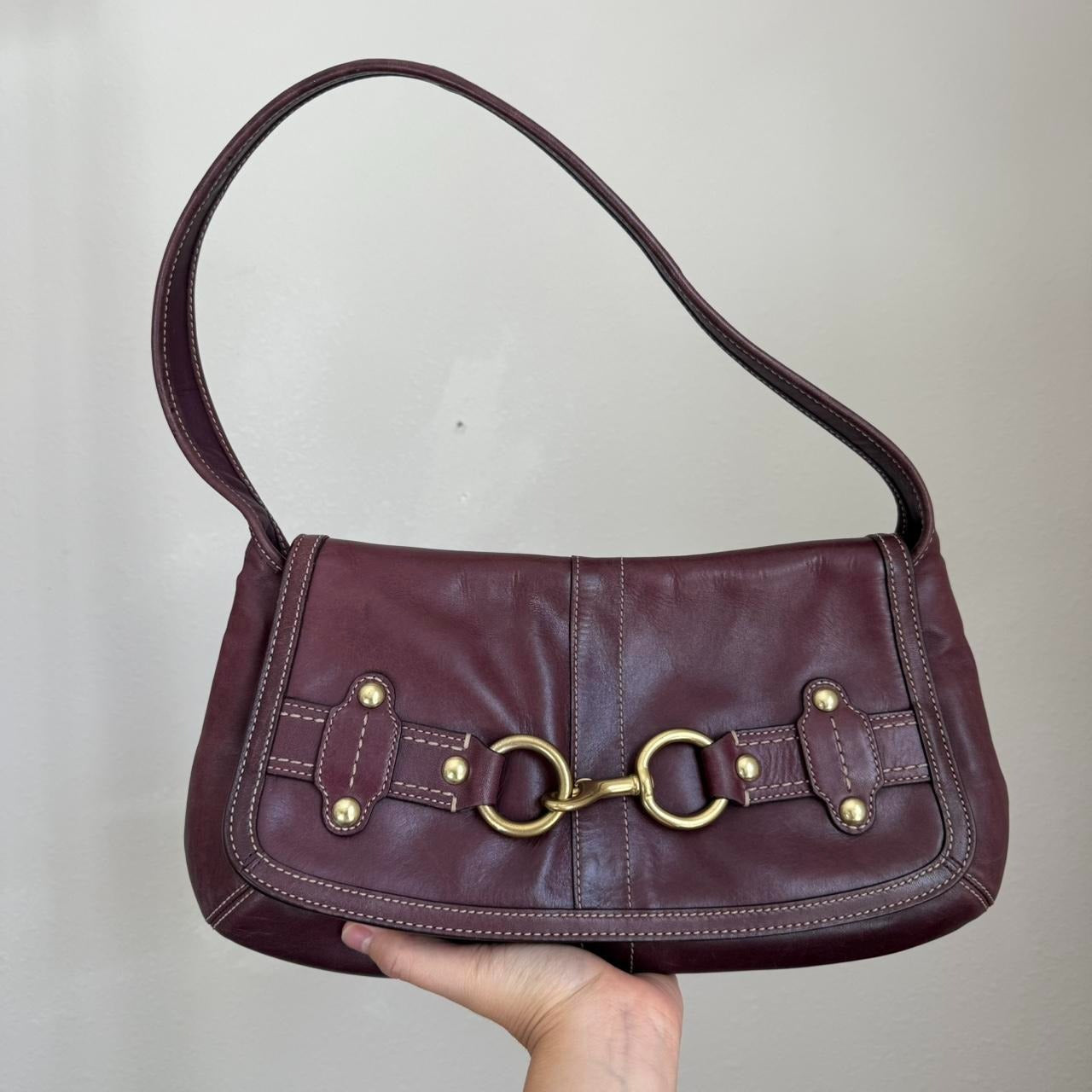 P0_-_2024-12-21T041554.166 Authentic Coach Ergo Belted Flap Bag - Image 1