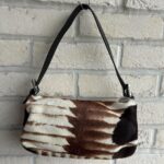 🍇💜PreOwned RARE 2000s archive vintage Fendi animal print pony🍇💜 - Image 2