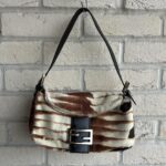 🍇💜PreOwned RARE 2000s archive vintage Fendi animal print pony🍇💜 - Image 5