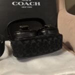 Coach Ashton Bag in Signature Black Canvas NEW - Image 5