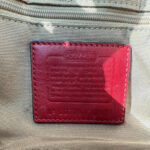 Authentic Coach Soho shoulder bag burgundy - Image 8
