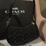 Coach Ashton Bag in Signature Black Canvas NEW - Image 3