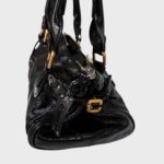 🩷🍒 PreOwned Chloe Paddington black patent leather shoulder Bag🩷🍒 - Image 5
