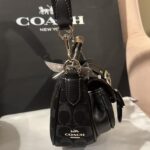 Coach Ashton Bag in Signature Black Canvas NEW - Image 4