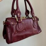 Authentic Burgundy Chloe paddington leather Preowned💜🍇 - Image 3