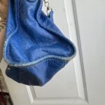 PreOwned Authentic Balenciaga city bag blue lambskin leather💜🍇 - Image 5