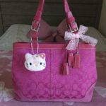 Y2K Vintage Coach Pink Handbag Tote Purse🍎🔥