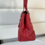 Vintage Coach tote and makeup bag - Image 5