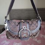 Y2K Vintage Coach Brown Mini Soho Signature Cs Shoulder Purse🤎🌆 - Image 8