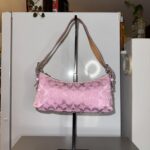 Coach Bubblegum Pink Y2K Demi Baguette🫐🪻