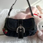 🫐🪻 y2k vintage black Coach soho shoulder 🫐🪻