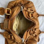 PreOwned 2000s vintage Chloe Paddington handbag in tan brown leather with long cross body/ shoulder strap (detachable).🍂✨ - Image 5