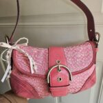 Vintage Coach Mini Soho Buckle Flap Pink Shoulder Purse🌺🩷 - Image 2