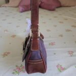 💜 Y2K Vintage Coach Purple Mini Demi Buckle Shoulder Bag 💜 - Image 4