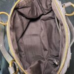 🍇💜PreOwned Miu Miu Studded 2000s Heart Charm Tote Leather Bag🍇💜 - Image 6