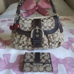 Y2K Vintage Coach Soho Signaure Cs Shoulder Purse With Wallet🤎🌆 - Image 2
