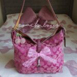 Y2K Vintage Coach Barbie Pink Hampton Clip Shoulder Bag🩷🍒
