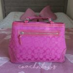 Y2K Vintage Coach Pink Handbag Tote Purse🍎🔥 - Image 3