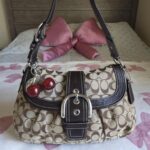 Y2K Vintage Coach Soho Signaure Cs Shoulder Purse With Wallet🤎🌆