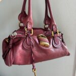 Authentic chloe paddington bag in burgundy/pink🍬⚡ - Image 6