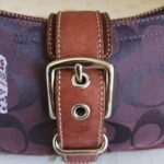 💜 Y2K Vintage Coach Purple Mini Demi Buckle Shoulder Bag 💜 - Image 2