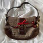🍒 Vintage Coach 2004 Signature Brown Soho 🍒 - Image 8