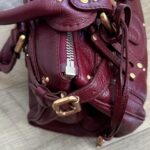 Authentic Burgundy Chloe paddington leather Preowned💜🍇 - Image 5