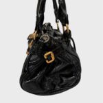 🩷🍒 PreOwned Chloe Paddington black patent leather shoulder Bag🩷🍒 - Image 4