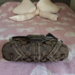 Y2K Vintage Coach Brown Mini Soho Signature Cs Shoulder Purse🤎🌆 - Image 5