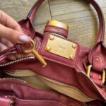 Authentic chloe paddington bag in burgundy/pink🍬⚡ - Image 5