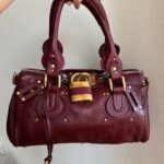Authentic Burgundy Chloe paddington leather Preowned💜🍇 - Image 8