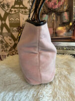 RARE Juicy Couture St. Jude’s CHOOSE HOPE Pink Velour Tote Matching Bracelet🥬🎄 - Image 4