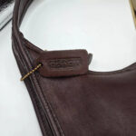 Rare Made In USA Old Coach 9025 Shoulder Bag Mahogany Brown Vintage J7D Y2K 90's💜🍇 - Image 6