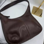 Rare Made In USA Old Coach 9025 Shoulder Bag Mahogany Brown Vintage J7D Y2K 90's💜🍇 - Image 3