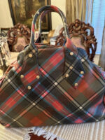 Vivienne Westwood vintage 2000's plaid tartan large embrioered vivienne🍎🔥 - Image 3