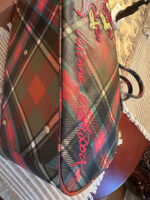 Vivienne Westwood vintage 2000's plaid tartan large embrioered vivienne🍎🔥 - Image 6