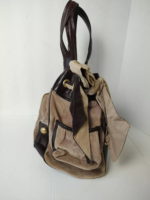 Vintage Juicy Couture Purse Shoulder Bag Velour Tan Brown Y2K🌲🍀 - Image 3