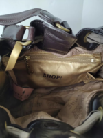 Vintage Juicy Couture Purse Shoulder Bag Velour Tan Brown Y2K🌲🍀 - Image 6