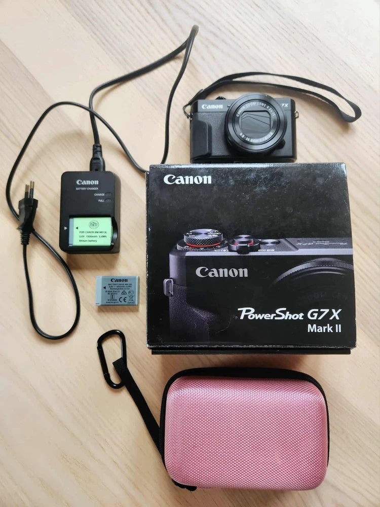 💎 AUTHENTIC Canon G7X Mark II // Boxed + Receipt 🎥 The Glow-Up Cam - Image 1