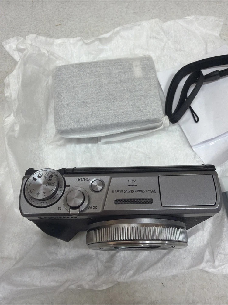 🎬 CREATOR HOLY GRAIL // Silver Canon G7X Mark III [OPEN BOX Full Set] 💎 - Image 6