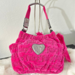 Juicy Couture Pink Velour Handbag🌺🩷 - Image 2