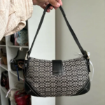 Vintage Coach Soho Flap Black and Grey🥬🎄 - Image 2