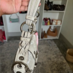 Vintage Coach Soho Flap White Jacquard🍎🔥 - Image 4