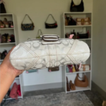 Vintage Coach Soho Flap White Jacquard🍎🔥 - Image 6