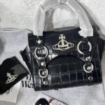 Vivienne Westwood BETTY MINI Croc Handbag💜🍇